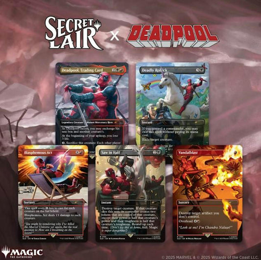 Secret Lair X Marvel: Deadpool