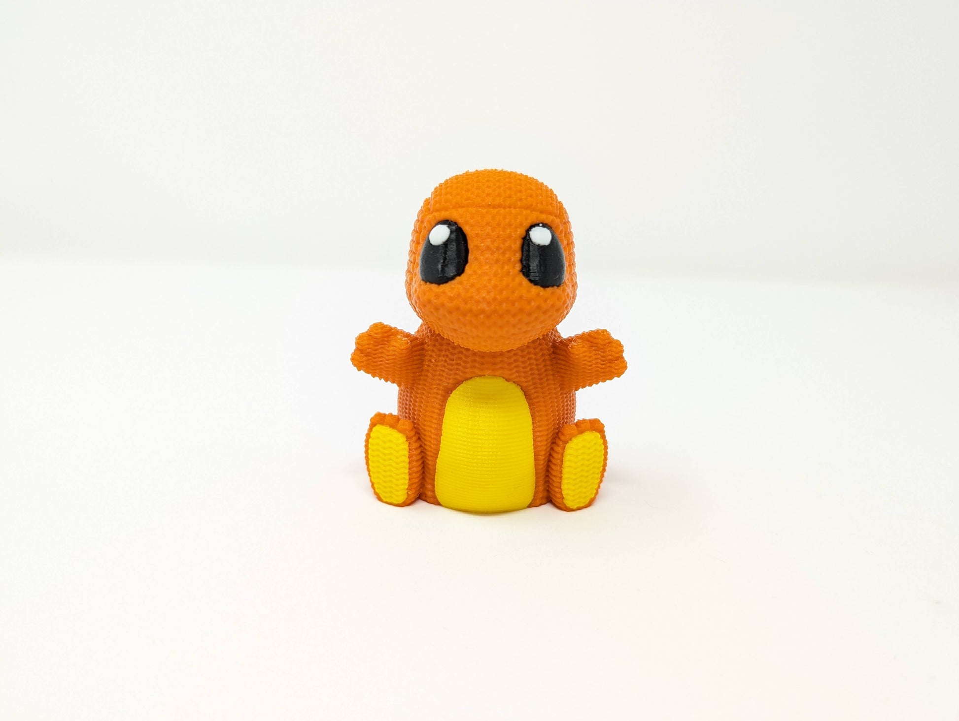 Charmander Knit Style Figurine Giant Turtle Creations