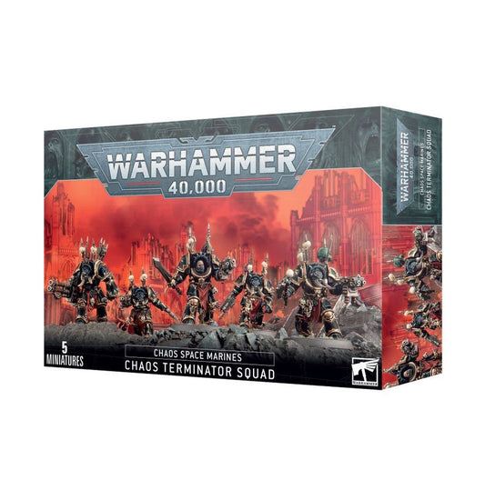 Warhammer 40K: Chaos Terminator Squad Games Workshop