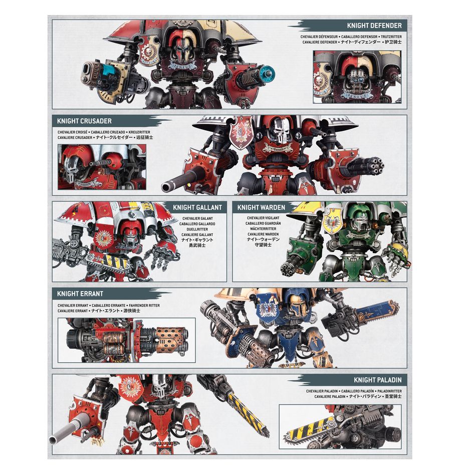 Warhammer 40K: Knight Questoris Games Workshop