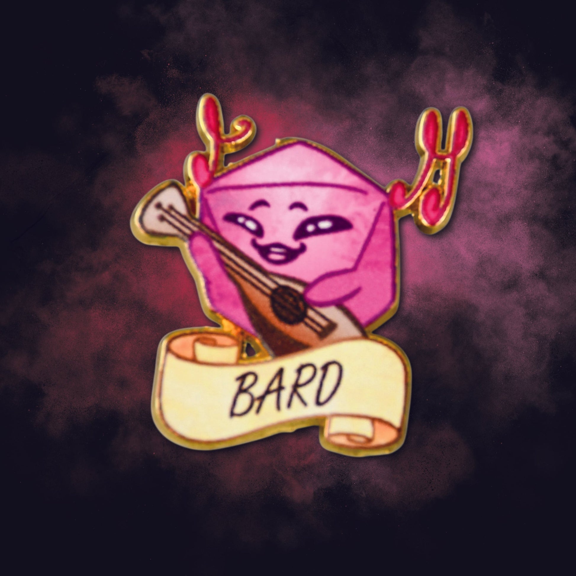 Bard Class Pin Misty Mountain Gaming
