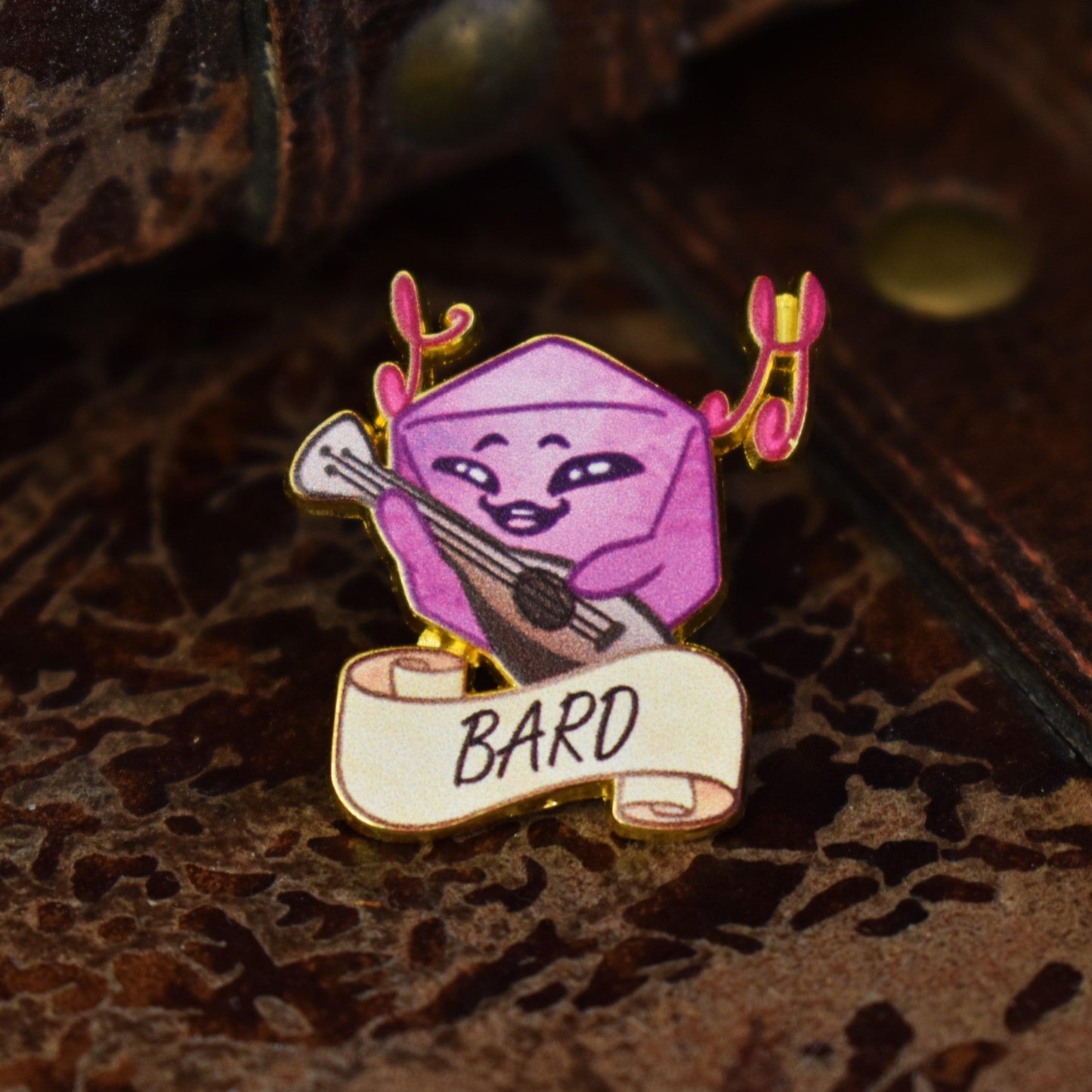 Bard Class Pin Misty Mountain Gaming
