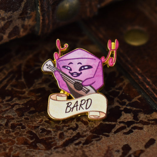 Bard Class Pin Misty Mountain Gaming