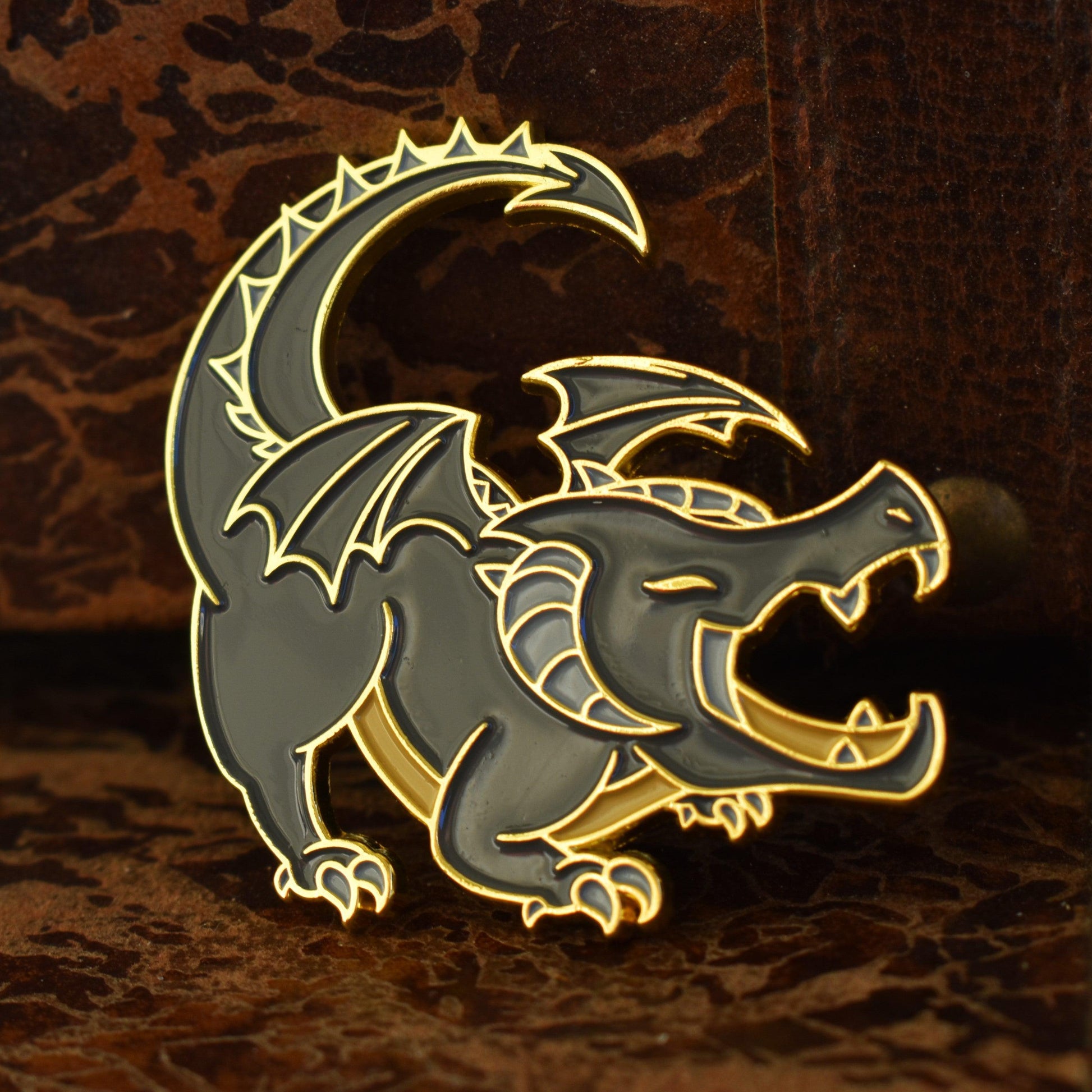 Black Dragon Pin Misty Mountain Gaming