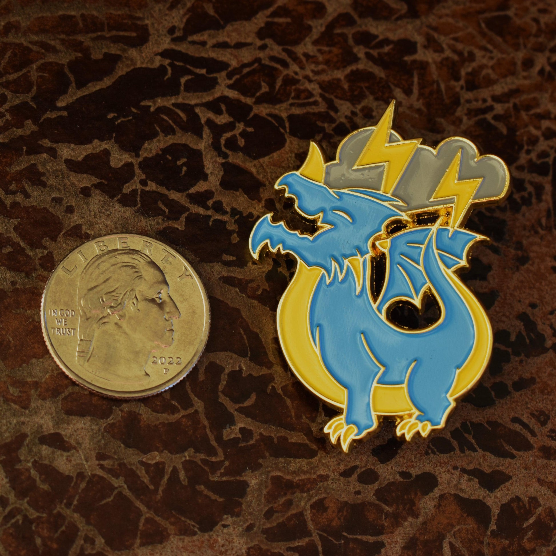Blue Dragon Pin Misty Mountain Gaming