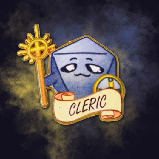 Cleric Class Pin Misty Mountain Gaming