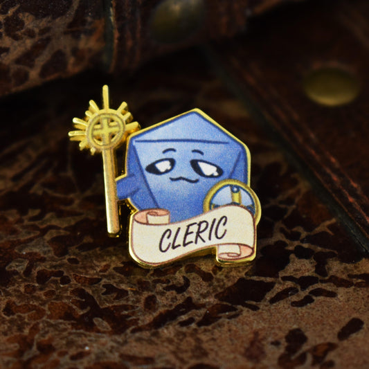 Cleric Class Pin Misty Mountain Gaming