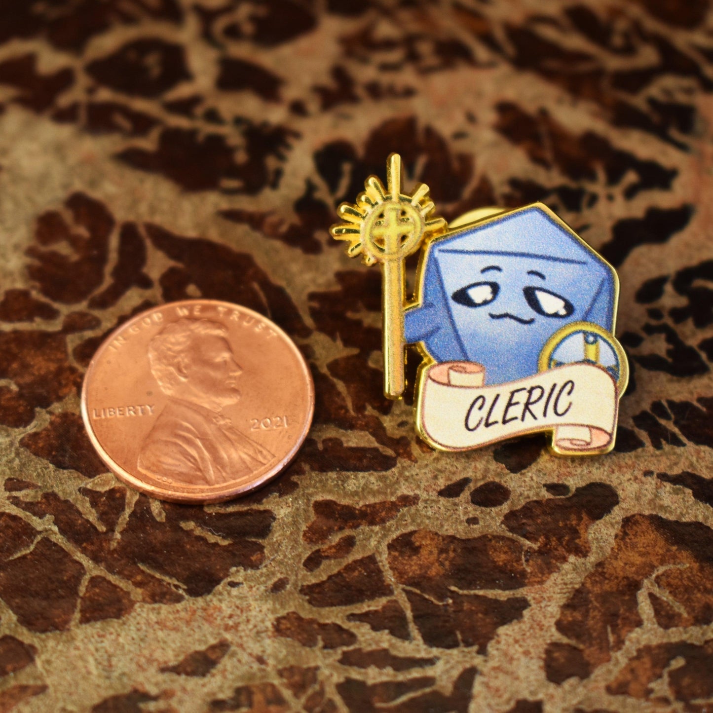 Cleric Class Pin Misty Mountain Gaming