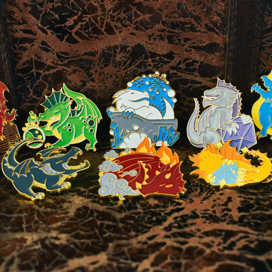 Dragon Pin Bundle Misty Mountain Gaming