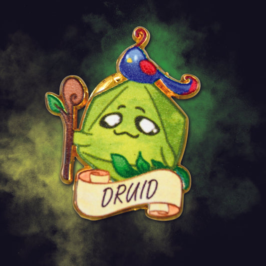 Druid Class Pin Misty Mountain Gaming