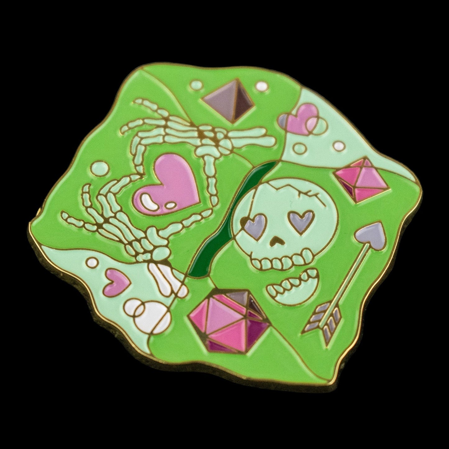 Gelatinous Cube D&D Pin Misty Mountain Gaming