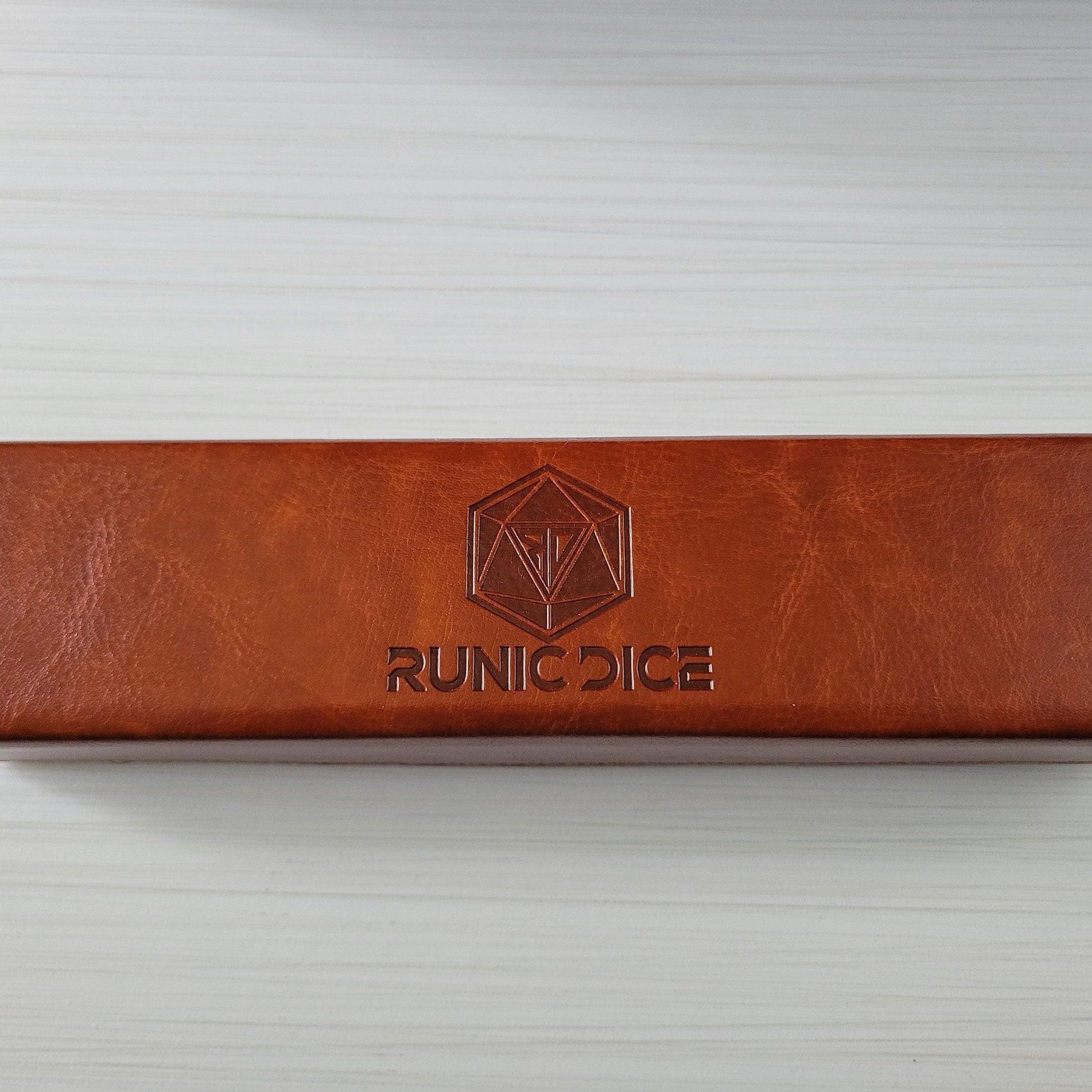 Lightning Handmade Resin DND Dice Set Runic Dice