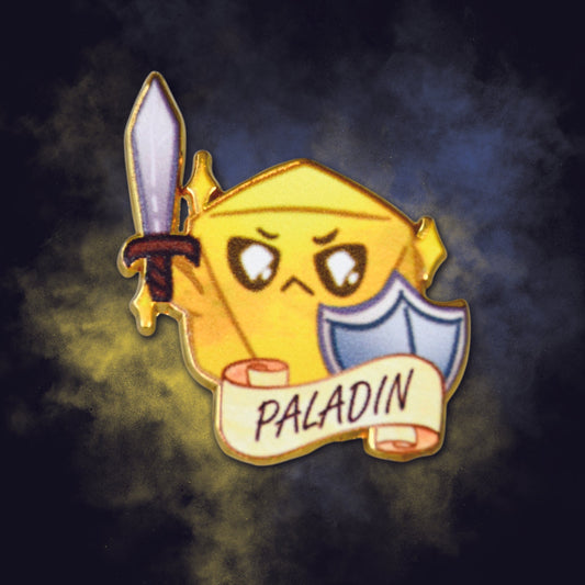 Paladin Class Pin Misty Mountain Gaming