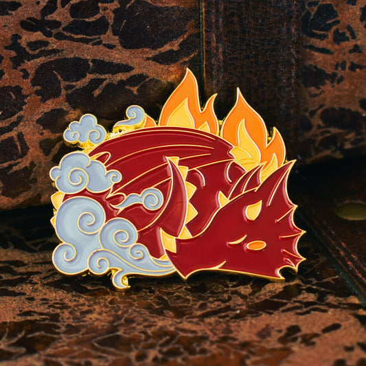 Red Dragon Pin Misty Mountain Gaming