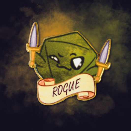 Rogue Class Pin Misty Mountain Gaming