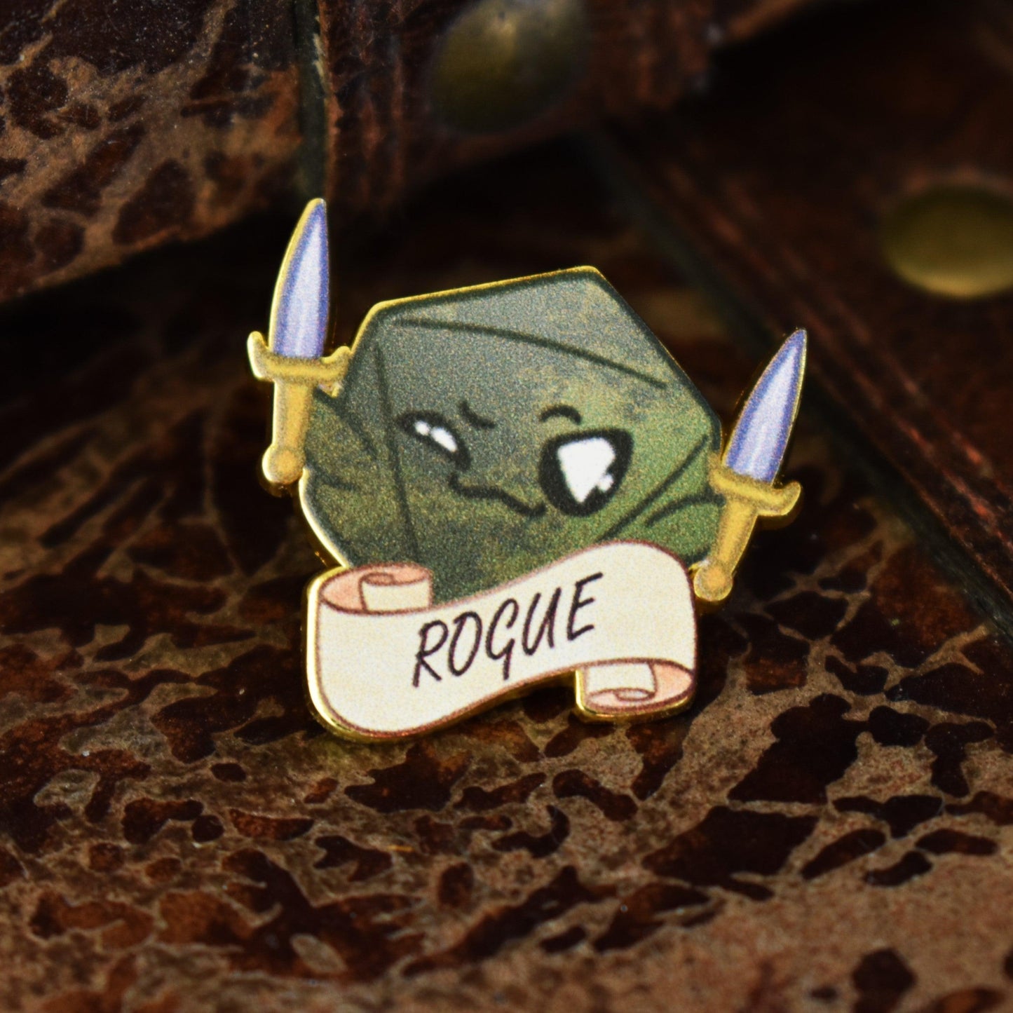 Rogue Class Pin Misty Mountain Gaming