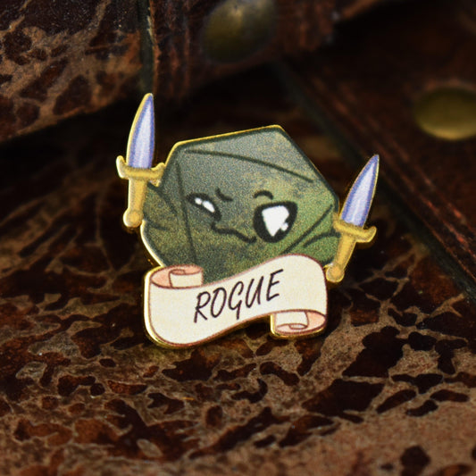Rogue Class Pin Misty Mountain Gaming