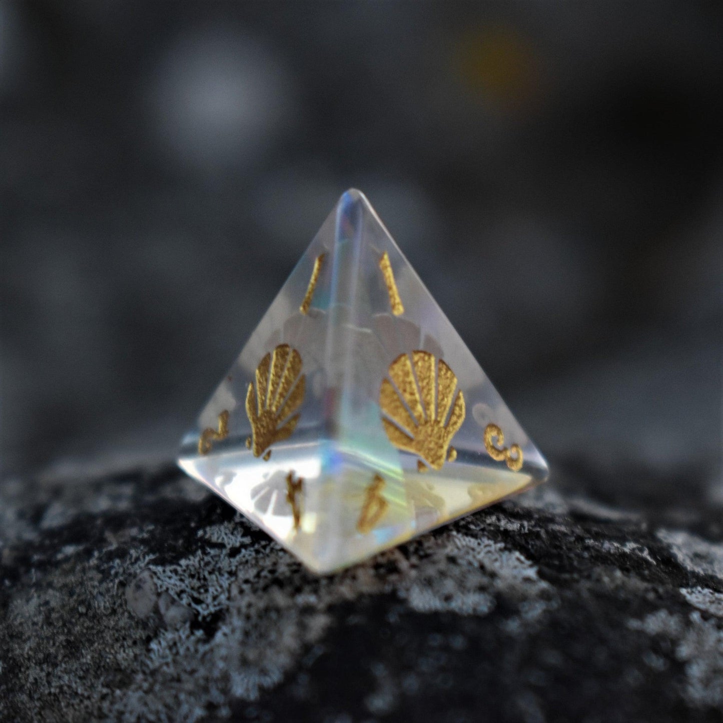 Siren's Song Prism Glass Dice Set Misty Mountain Gaming
