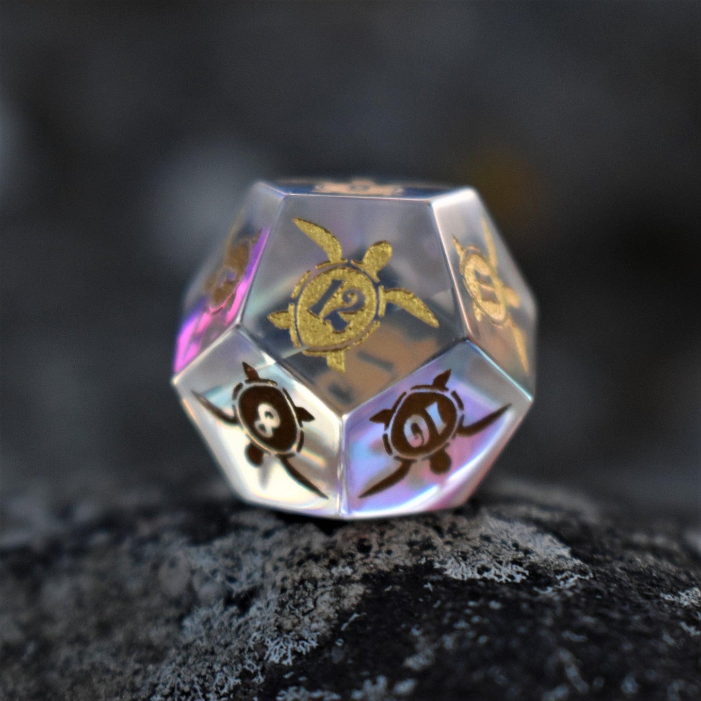 Siren's Song Prism Glass Dice Set Misty Mountain Gaming
