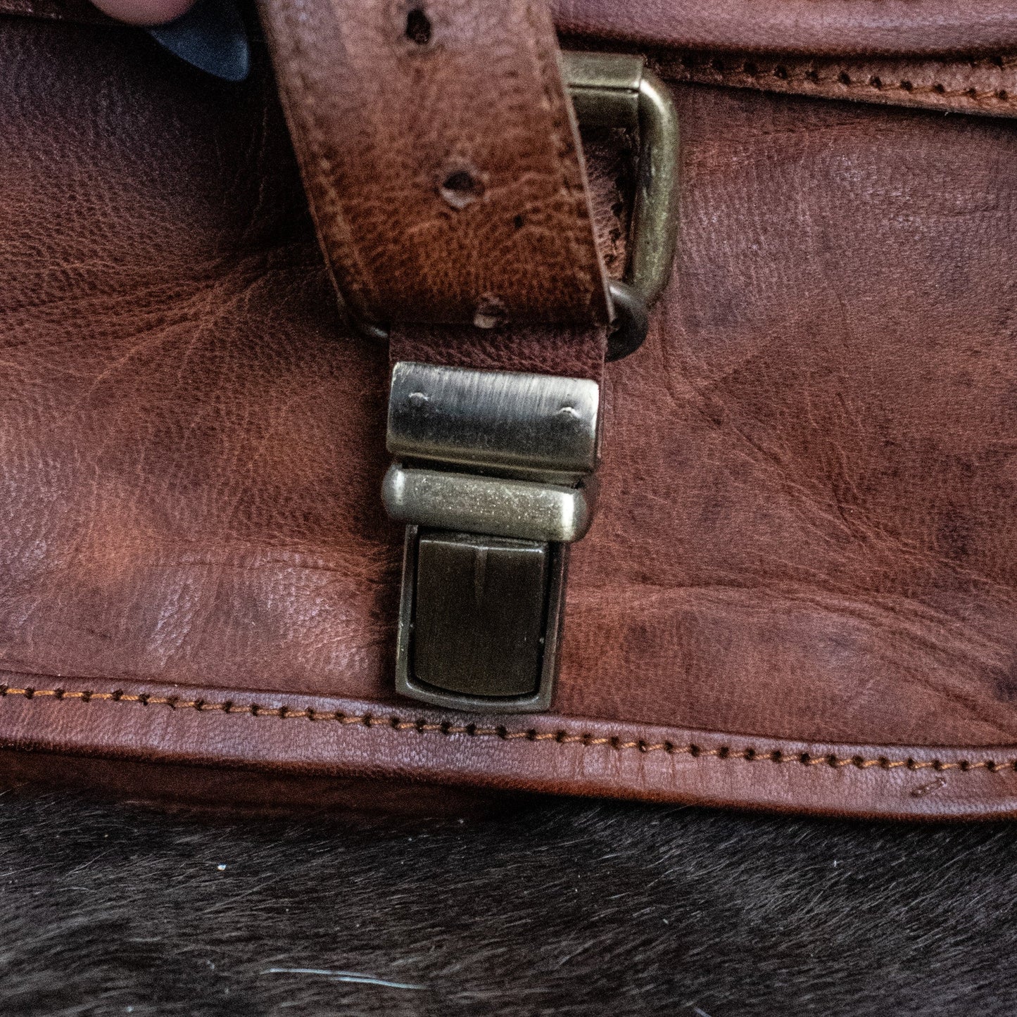 "The Cottage" Leather Mini Backpack - Brown Misty Mountain Gaming
