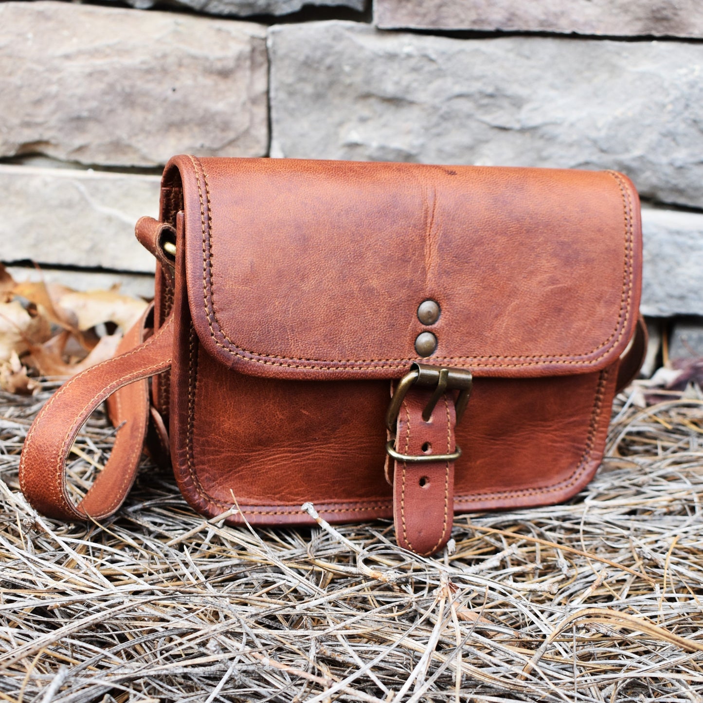 The Ranger Leather Satchel - Small Misty Mountain Gaming