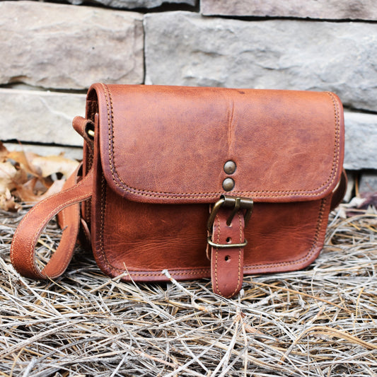 The Ranger Leather Satchel - Small Misty Mountain Gaming