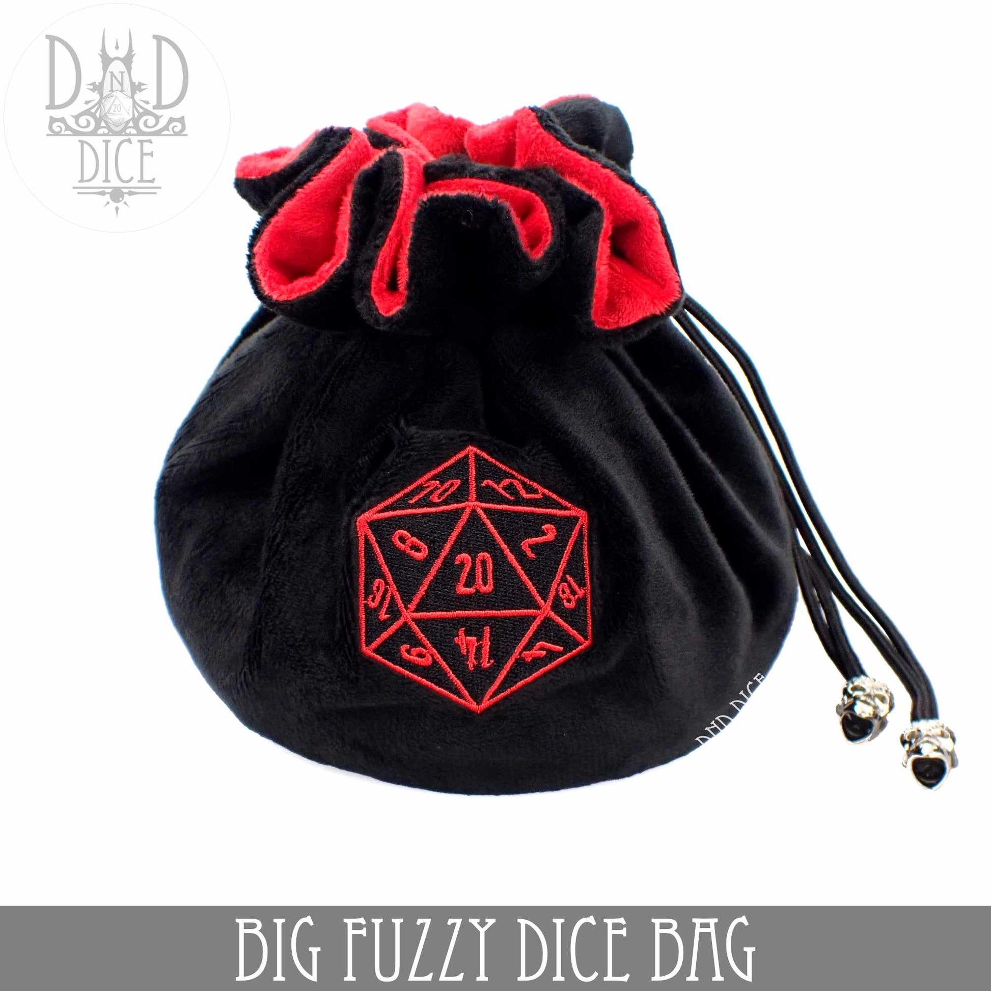 Big Fuzzy Dice Bag (6 Colors) DNDDICE.COM