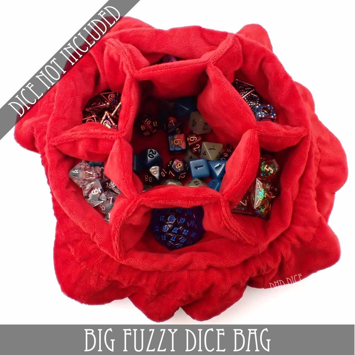 Big Fuzzy Dice Bag (6 Colors) DNDDICE.COM
