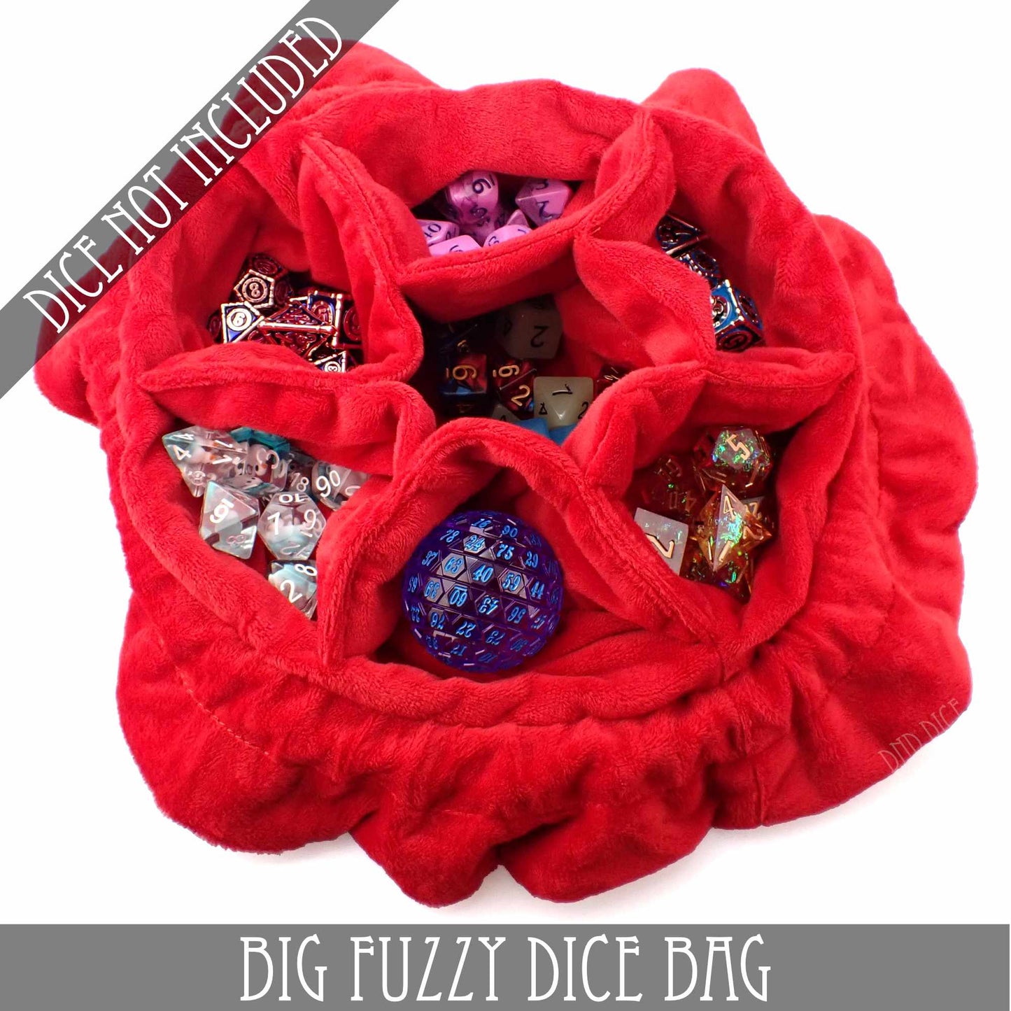 Big Fuzzy Dice Bag (6 Colors) DNDDICE.COM