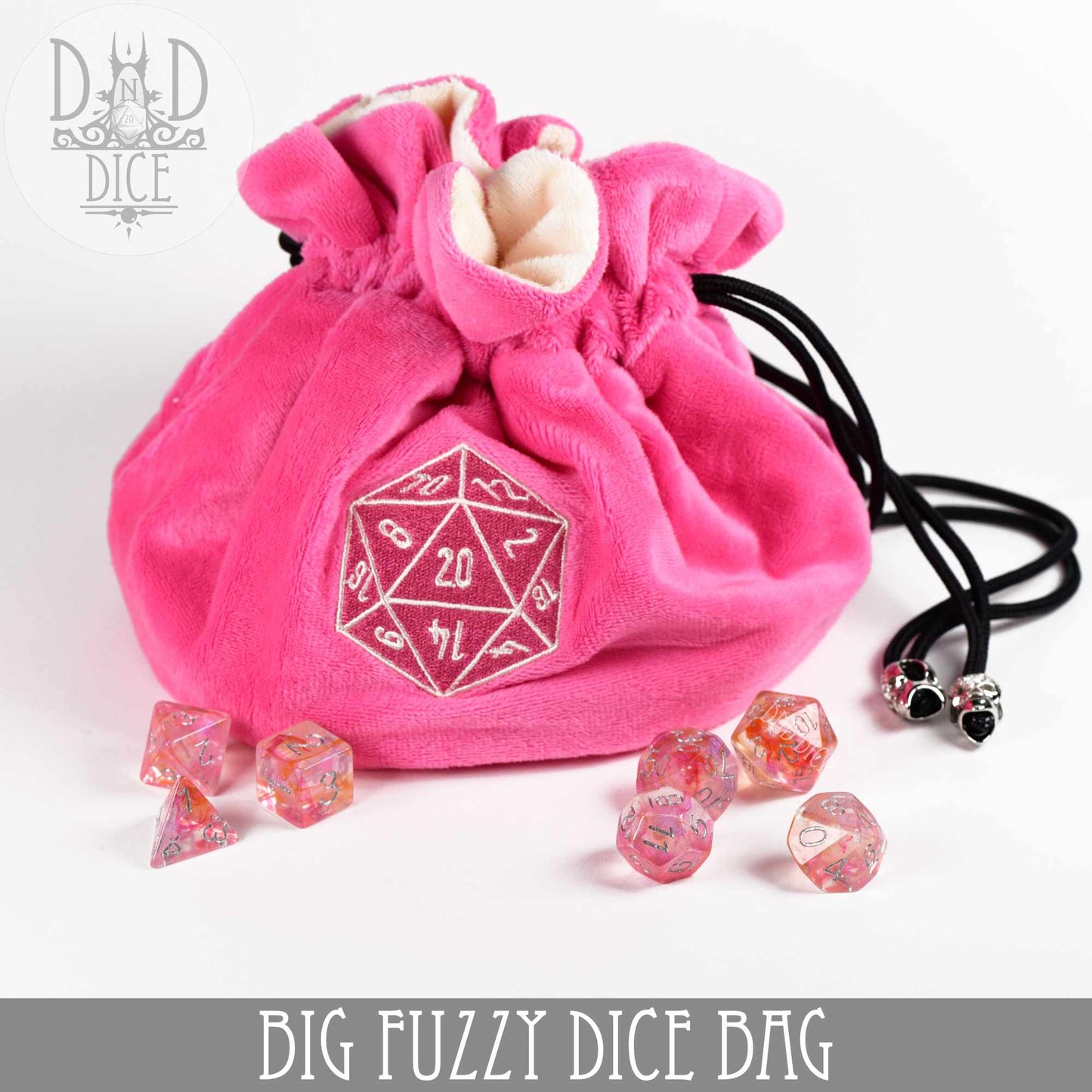 Big Fuzzy Dice Bag (6 Colors) DNDDICE.COM