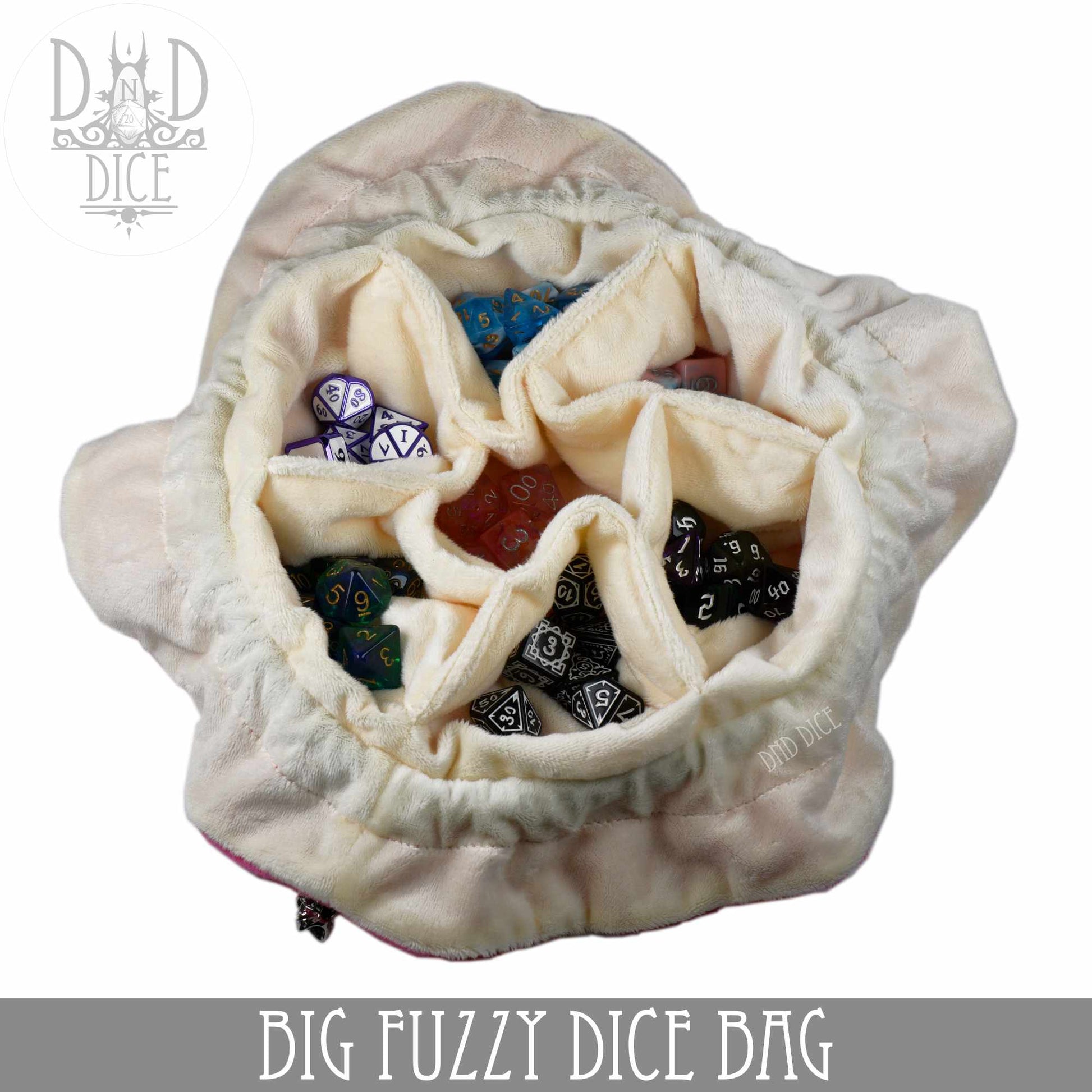 Big Fuzzy Dice Bag (6 Colors) DNDDICE.COM