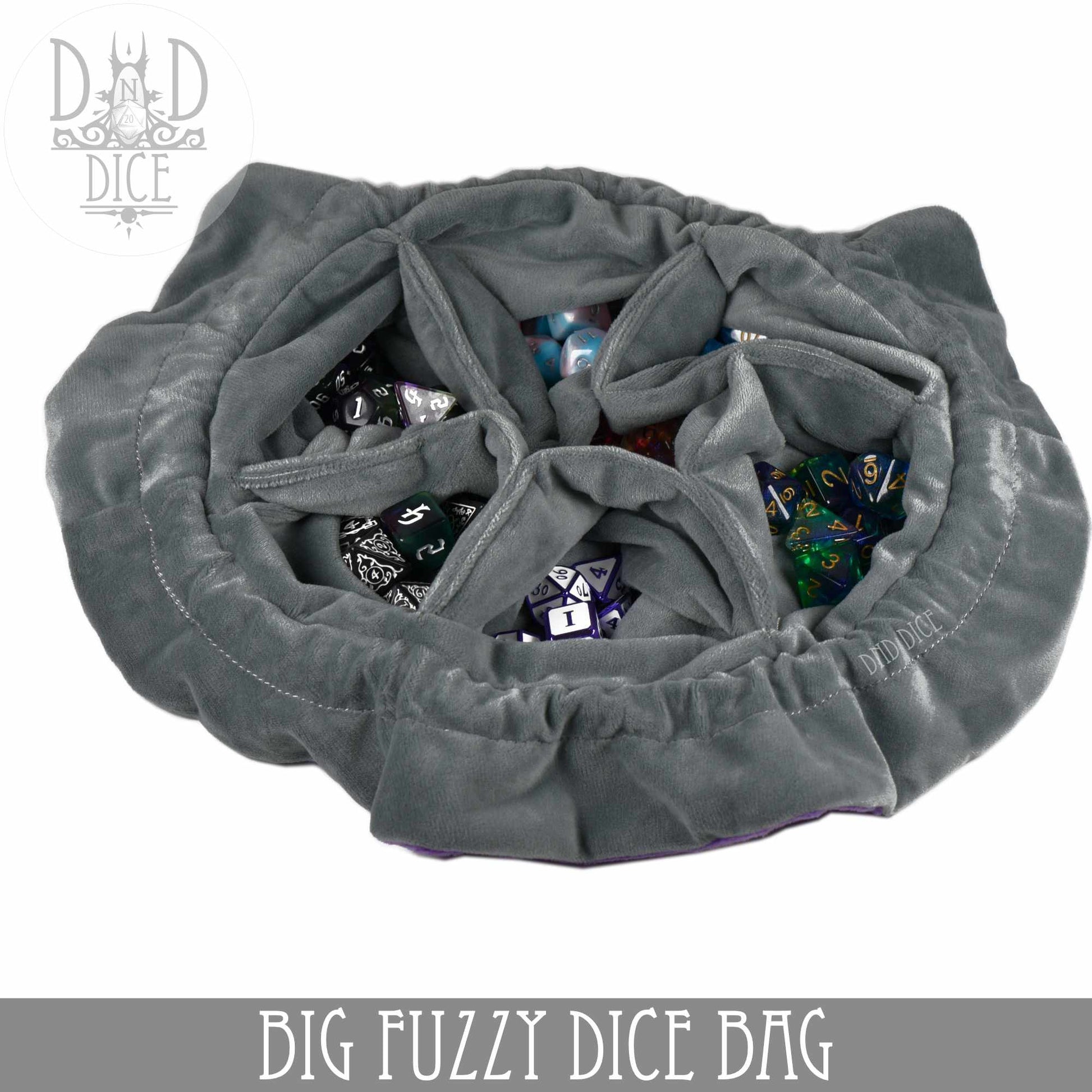 Big Fuzzy Dice Bag (6 Colors) DNDDICE.COM