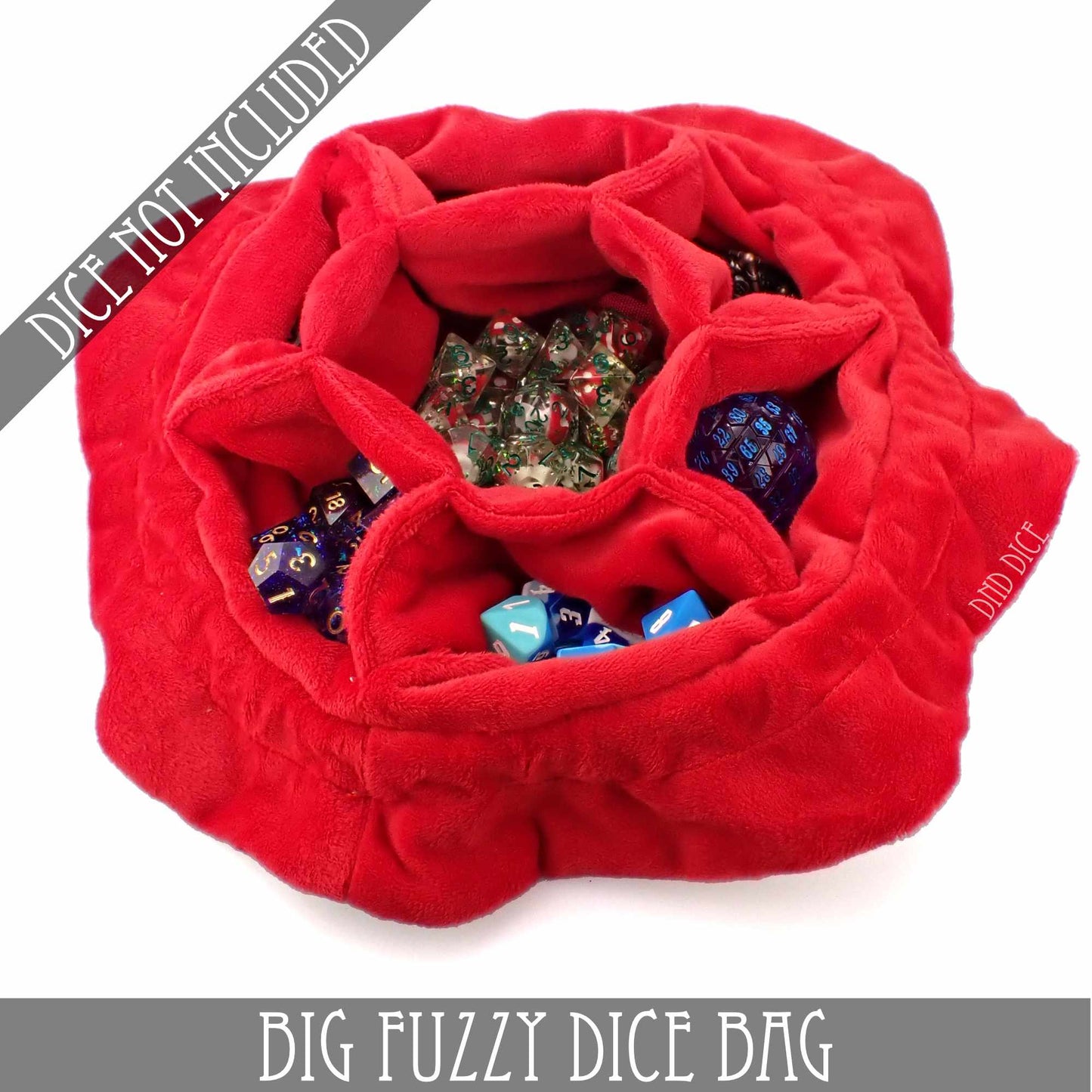 Big Fuzzy Dice Bag (6 Colors) DNDDICE.COM