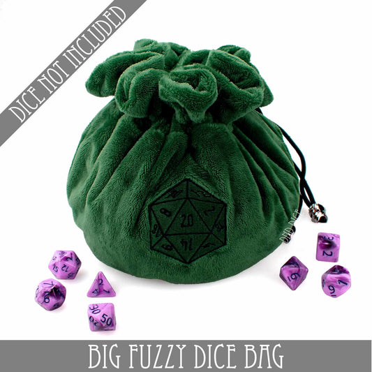 Big Fuzzy Dice Bag (6 Colors) DNDDICE.COM