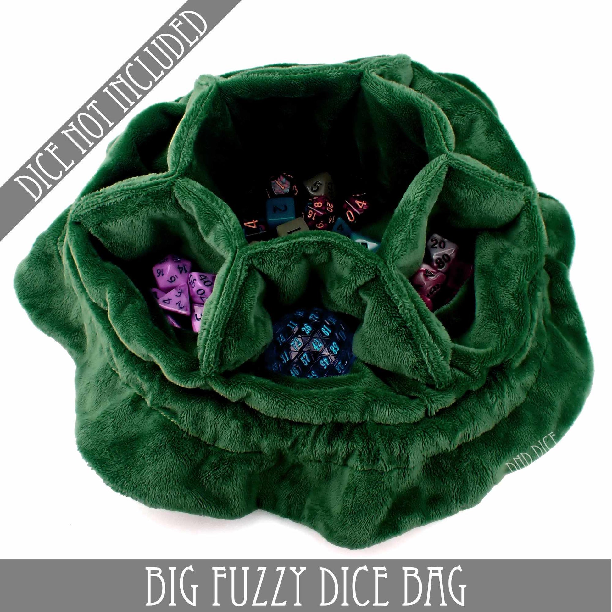 Big Fuzzy Dice Bag (6 Colors) DNDDICE.COM
