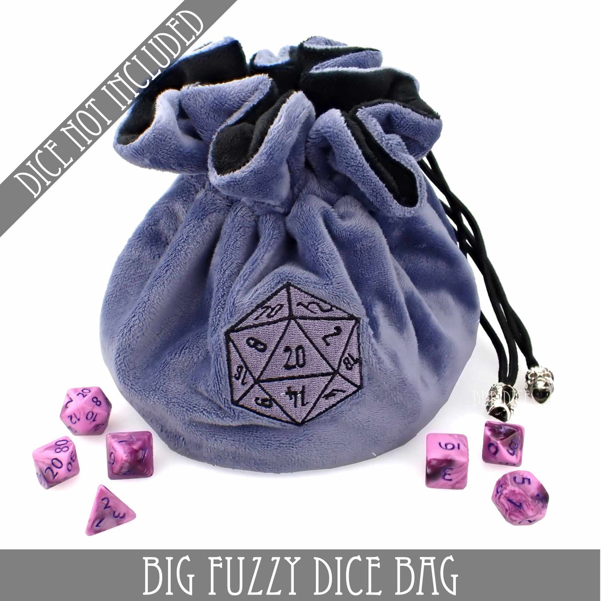 Big Fuzzy Dice Bag (6 Colors) DNDDICE.COM