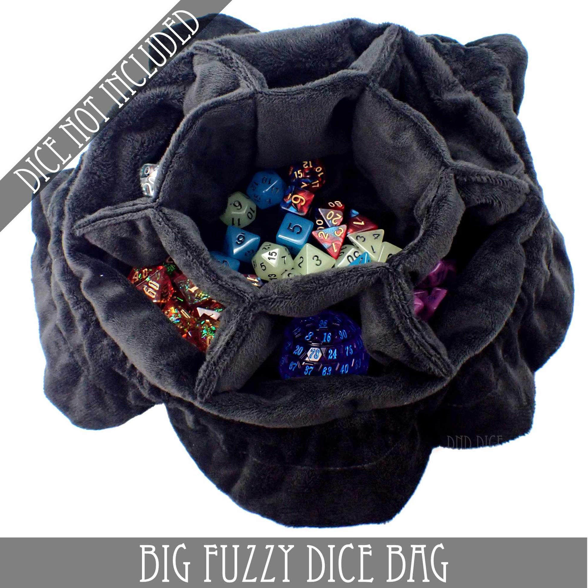 Big Fuzzy Dice Bag (6 Colors) DNDDICE.COM
