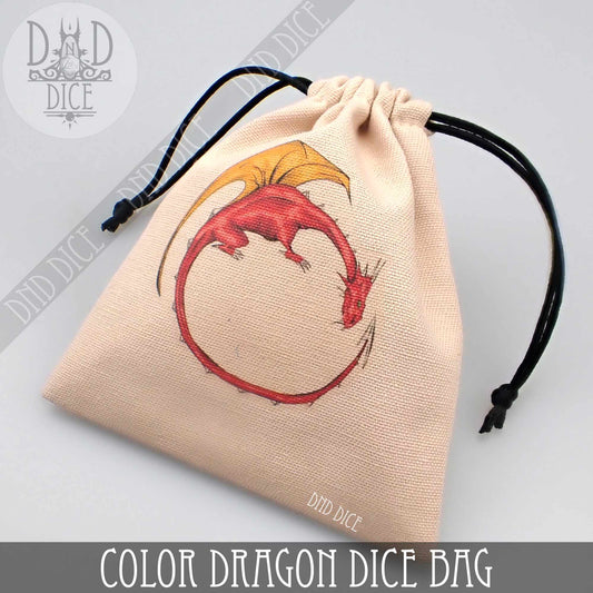 Color Dragon Dice Bag DNDDICE.COM