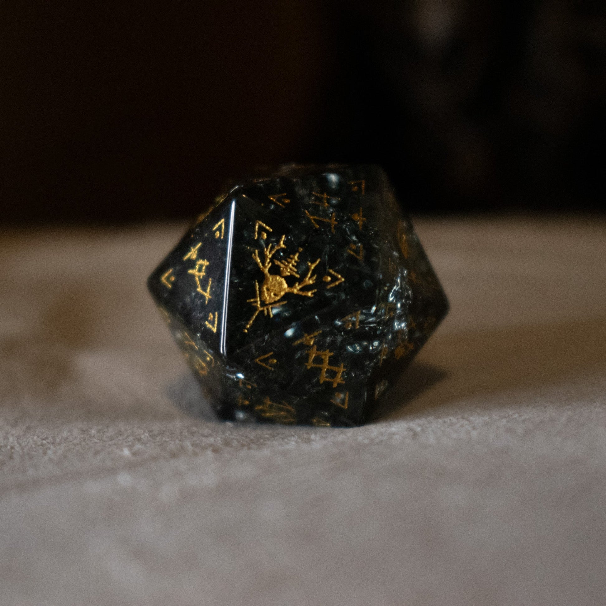 Wendigo Shattered Glass Dice Set Misty Mountain Gaming