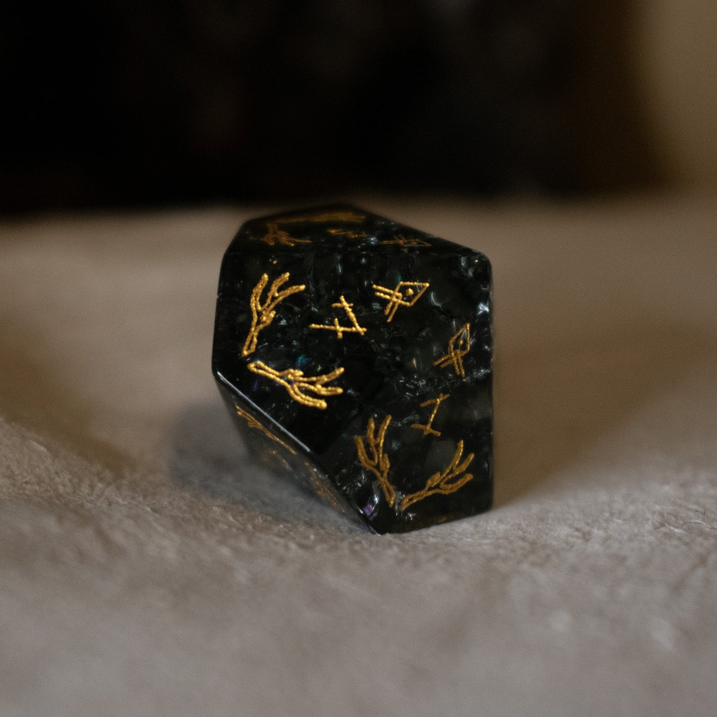 Wendigo Shattered Glass Dice Set Misty Mountain Gaming