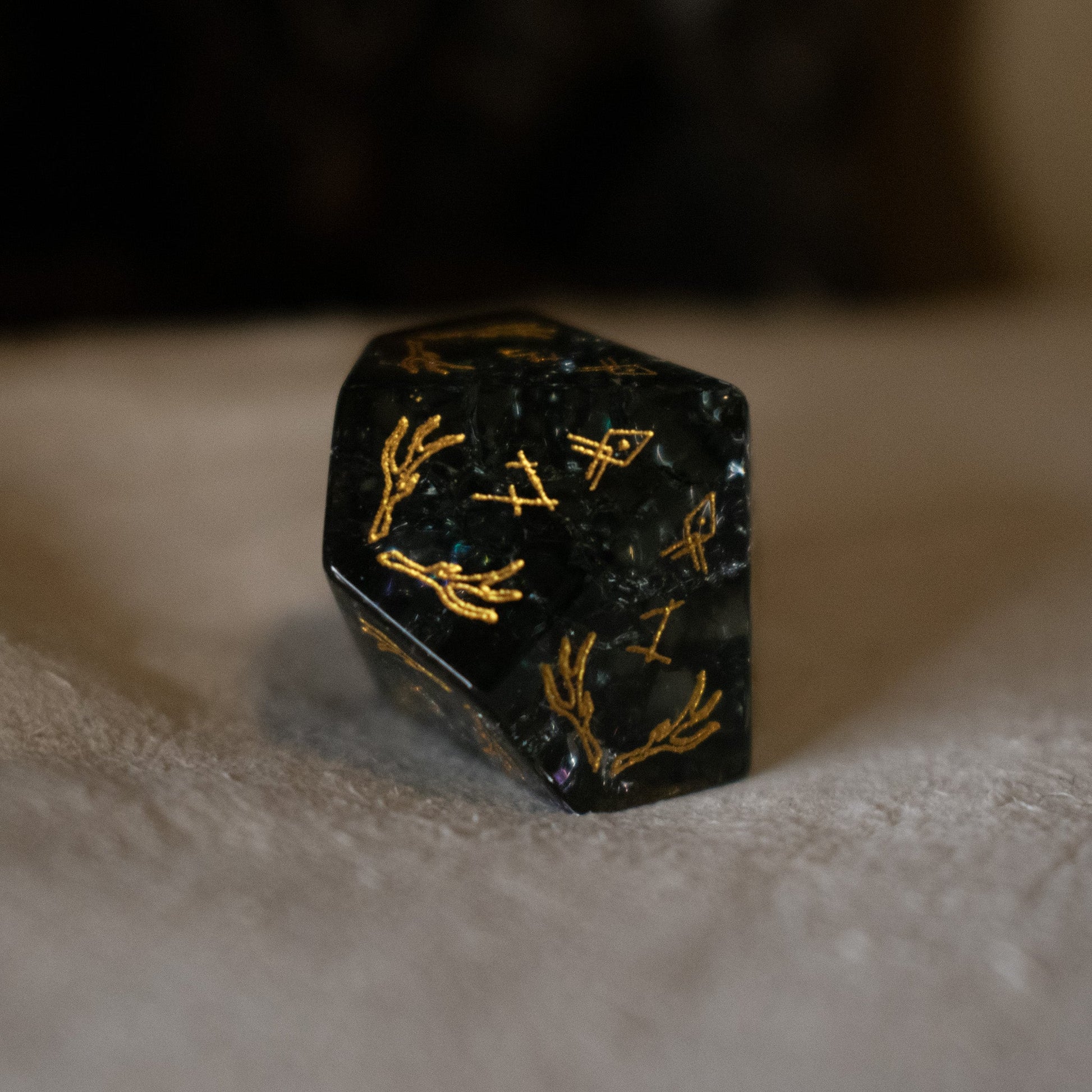 Wendigo Shattered Glass Dice Set Misty Mountain Gaming