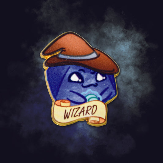 Wizard Class Pin Misty Mountain Gaming