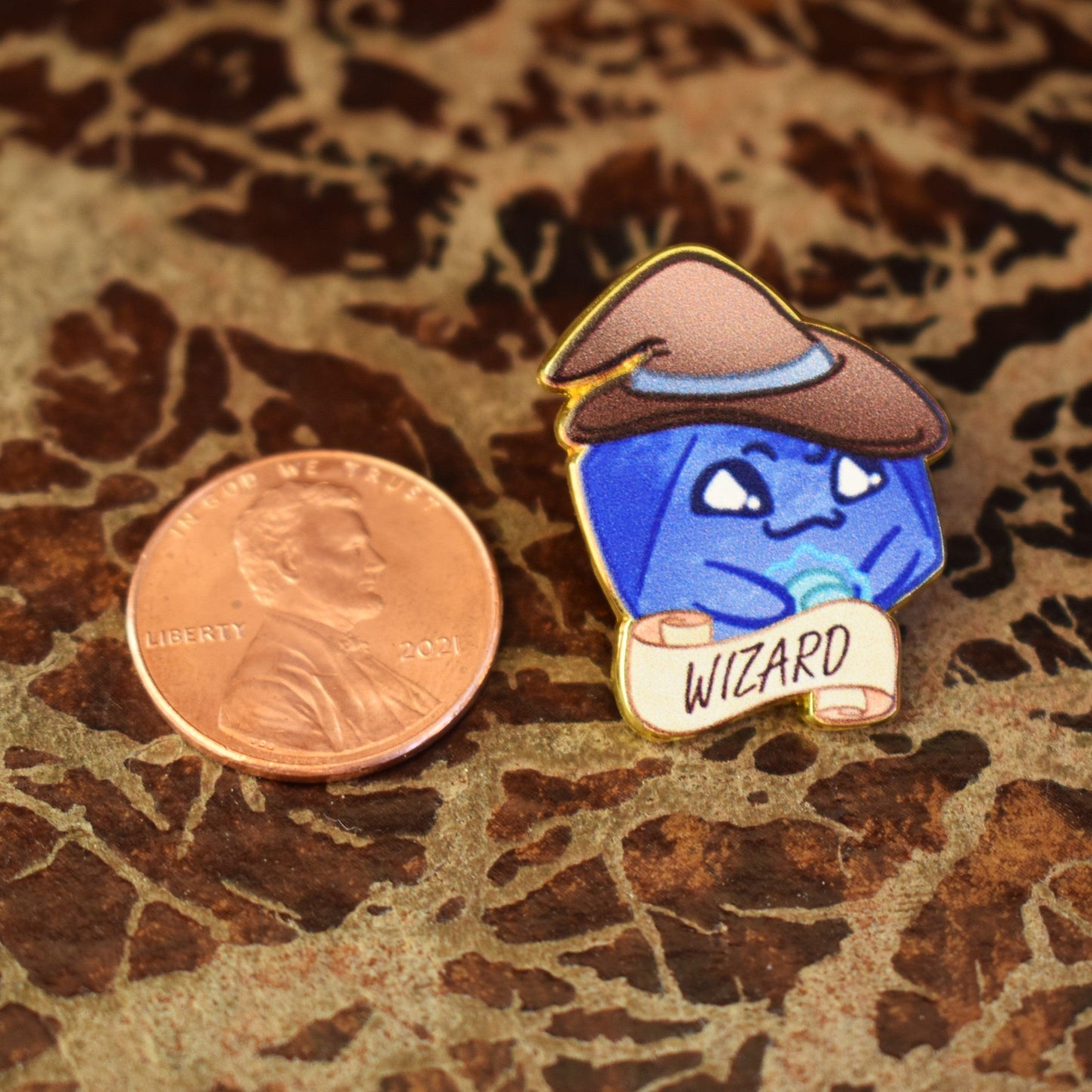 Wizard Class Pin Misty Mountain Gaming