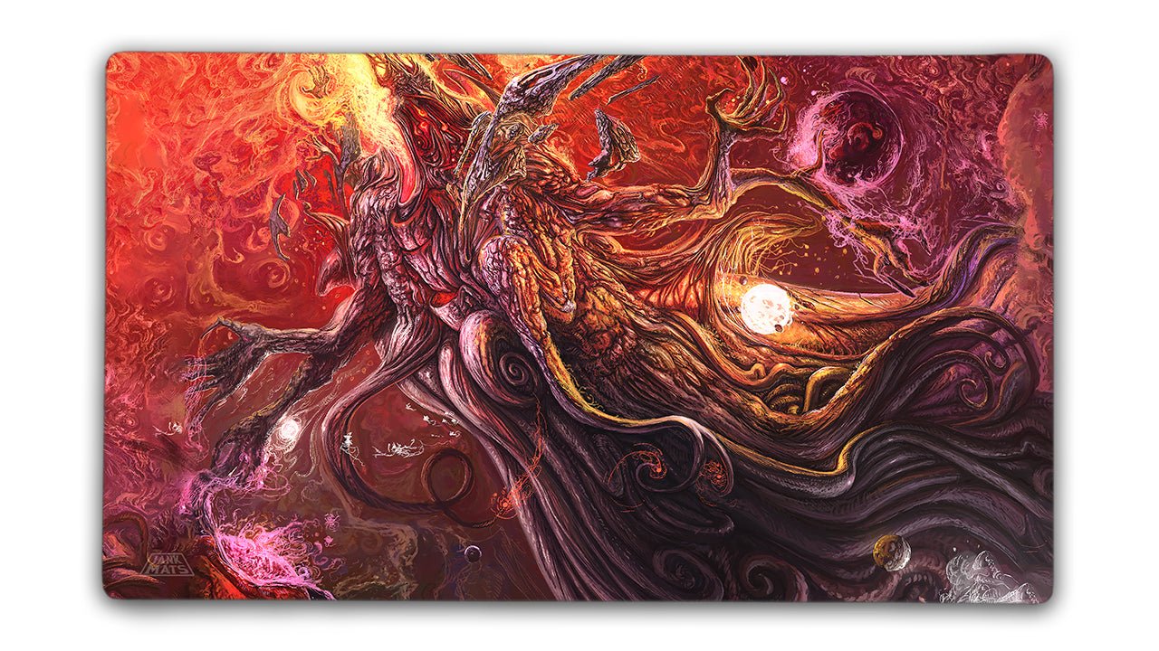A God Above All Gods Playmat Jankmats