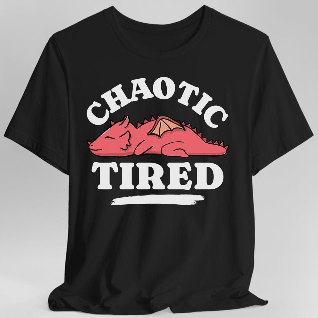 Alignment: Chaotic Tired T-shirt Sunburst RPG