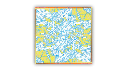 Auto Mat Grainlur White 2 Player Cloth Playmat Jankmats