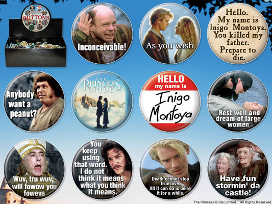 Princess Bride Button Ata-Boy