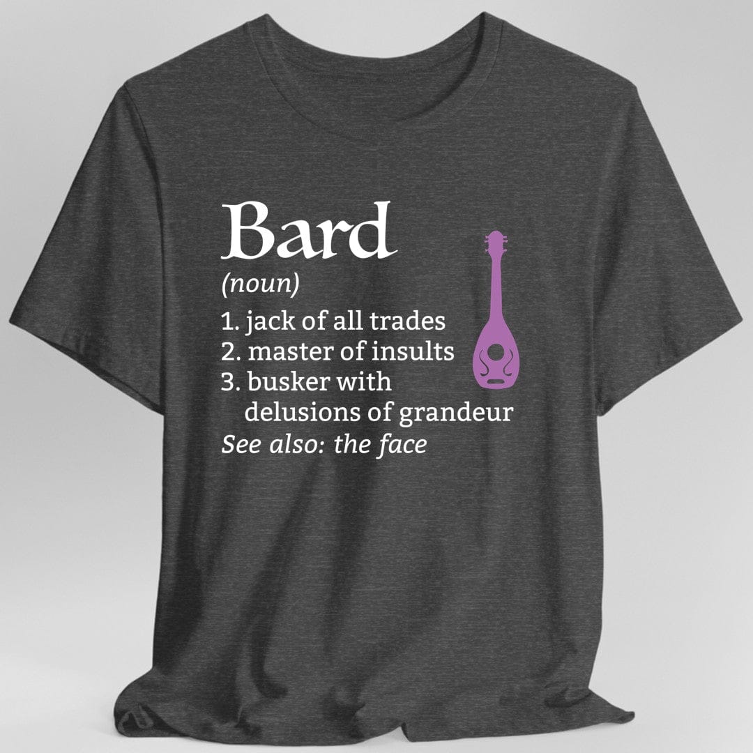 Bard Class Definition D&D T-Shirt Sunburst RPG
