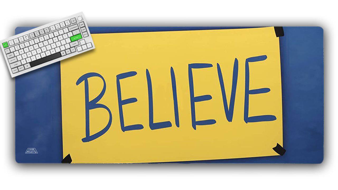 Believe TCG Playmat or XL Desktop Jankmats