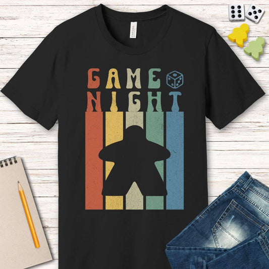 Board Game Night Shirt Sunburst RPG